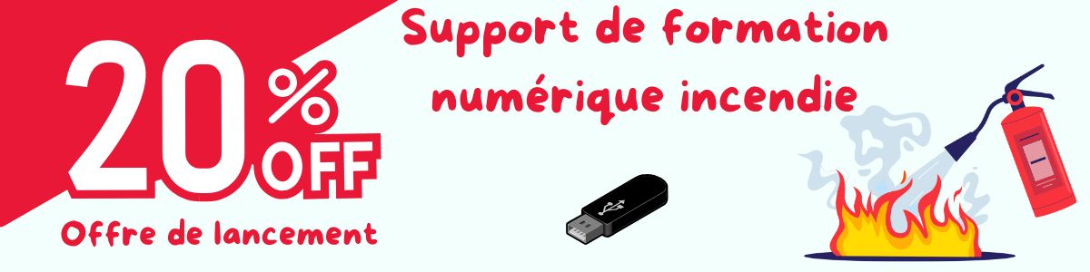 support numérique incendie